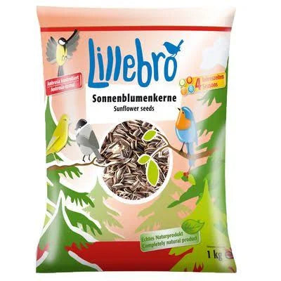 Lillebro Sunflower Seeds For Wild Birds - 10kg