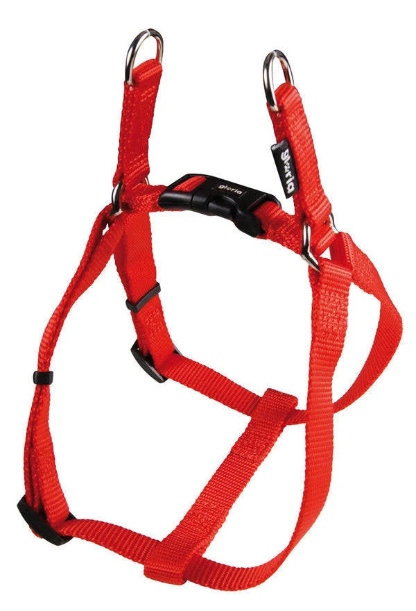 Gloria Smooth Adjustable Dog Harness Black 61-91cm