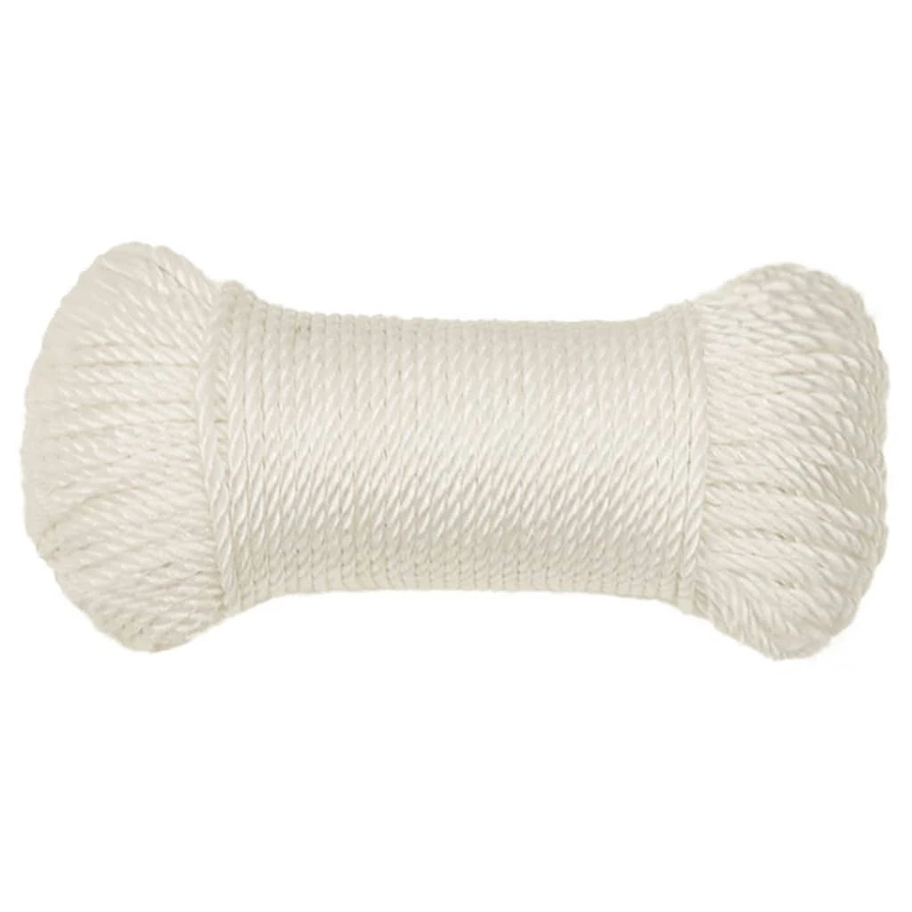 vidaXL Work Rope White 3 mm 50 M Polypropylene