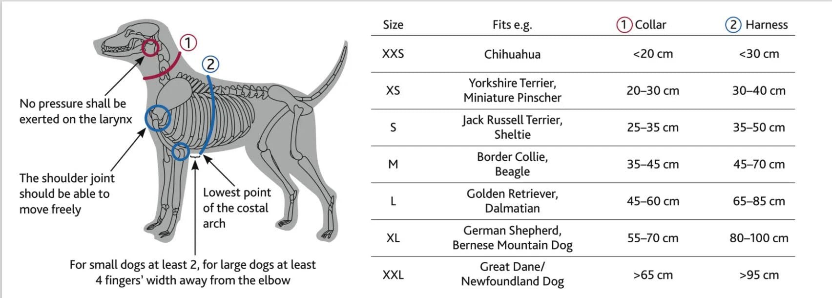 Trixie Premium Touring Harness - Royal Blue - M