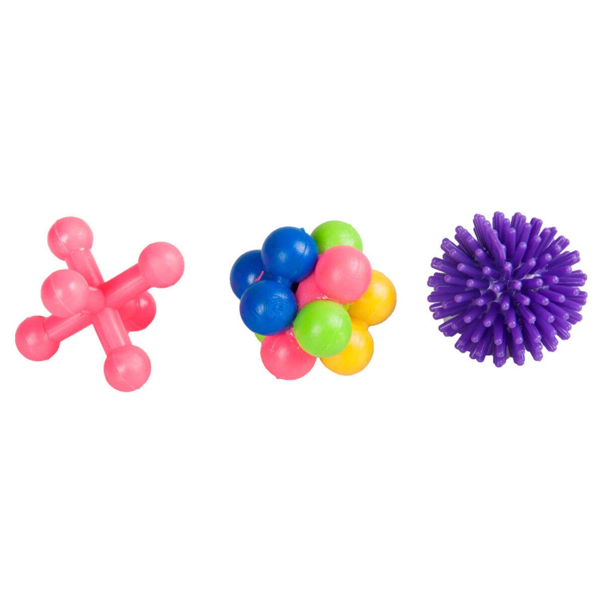 Karlie Flamingo Cat Toy Rubber Cat Toy 3 Piece Set, Rrp 3.99 Eur,