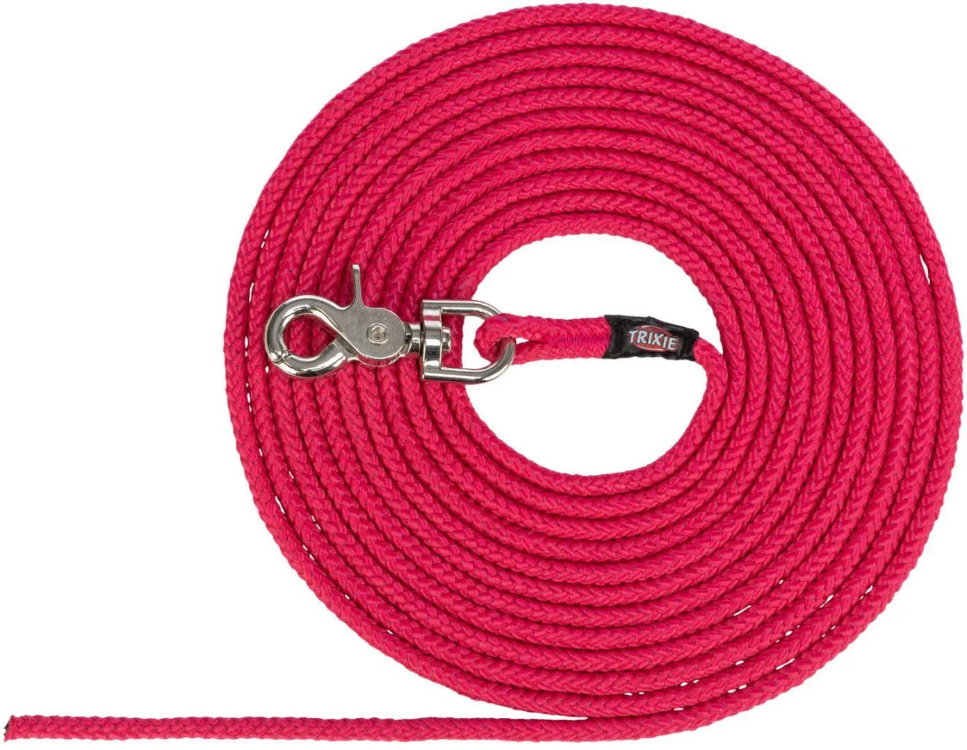 Trixie Round Tracking Leash For Dogs Fuchsia - Small To Large - 10 M/6 mm