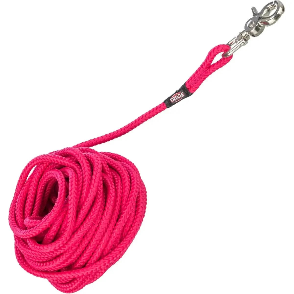 Trixie Round Tracking Leash For Dogs Fuchsia - Small To Large - 10 M/6 mm