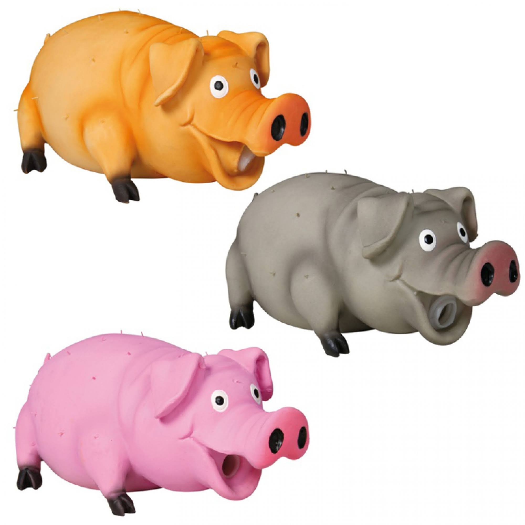 Trixie Assorted Bristle Pig Toy For Dogs - 21cm