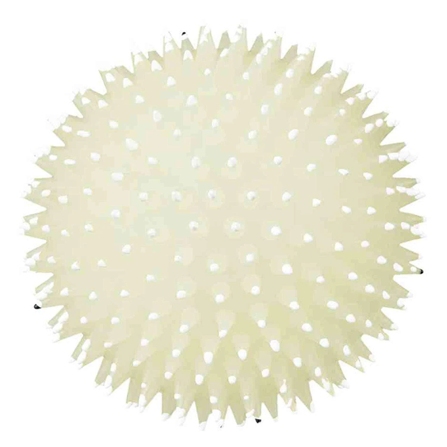 Trixie Phosphorescent Vinyl Hedgehog Ball - 10cm