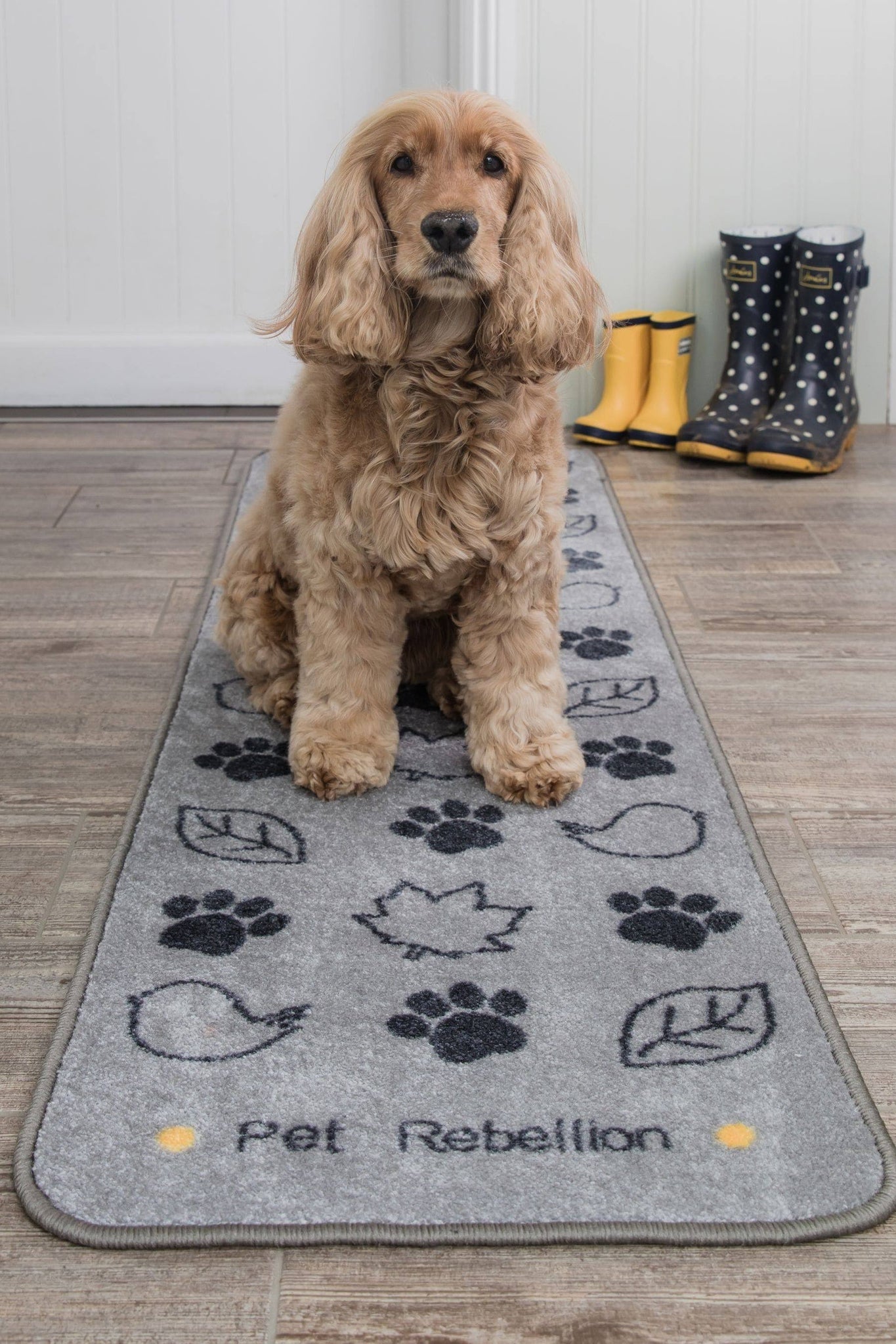 Pet Rebellion Country Walk Dog Grey Runner 45x150cm