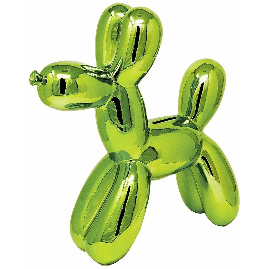 Interior Illusions Plus Balloon Dog Bank - 12-Inch Tall
