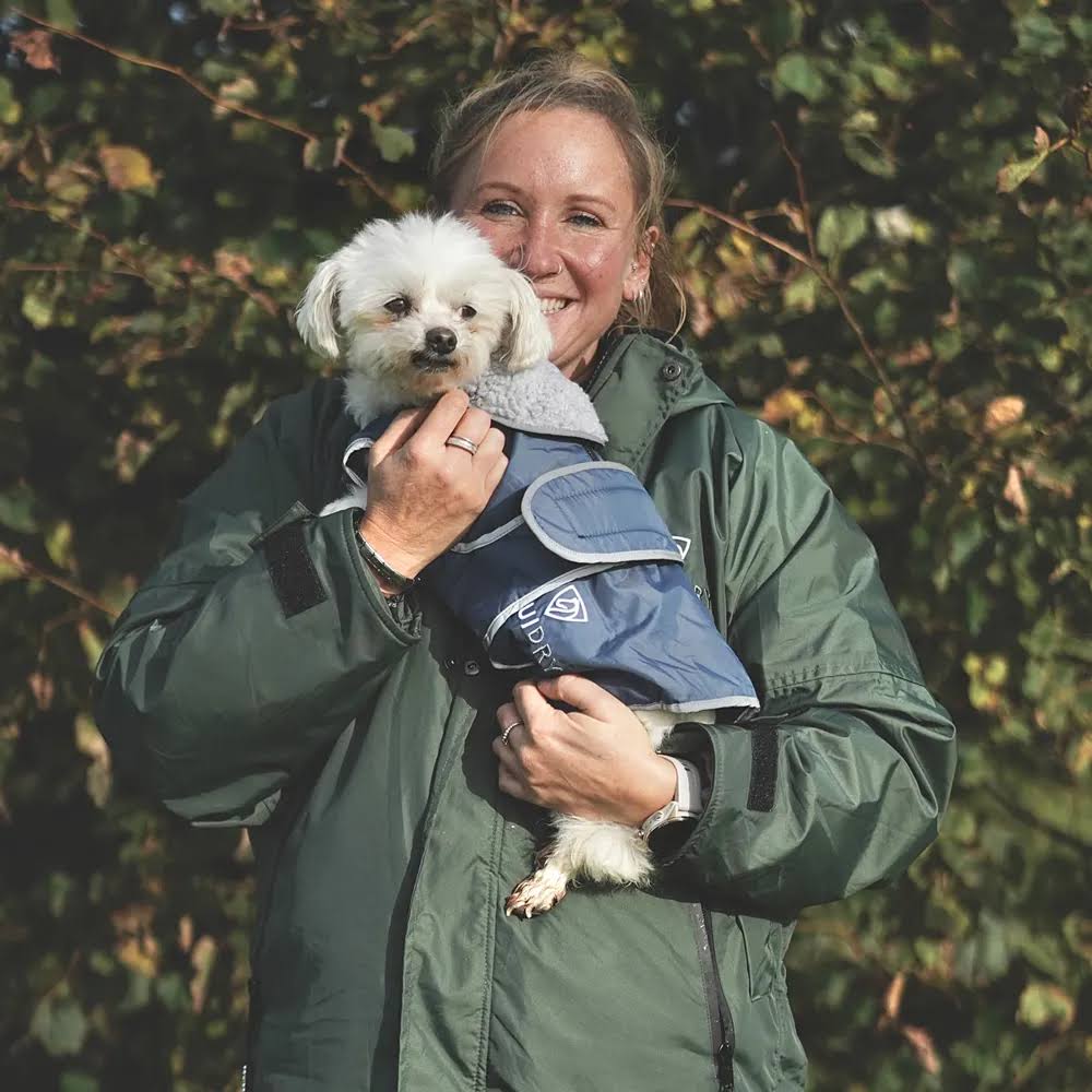 Equidry Waterproof Dog Coat - Steel Blue/Grey