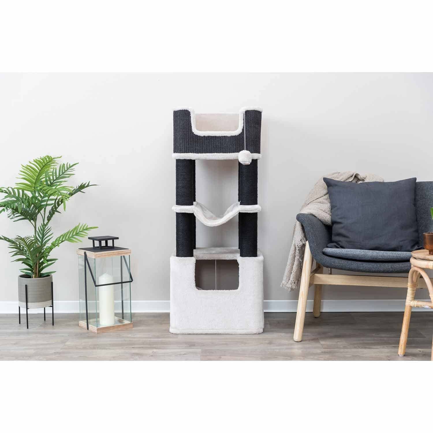 Trixie Ramiro XXL Cat Scratching Post 110 cm Light Grey