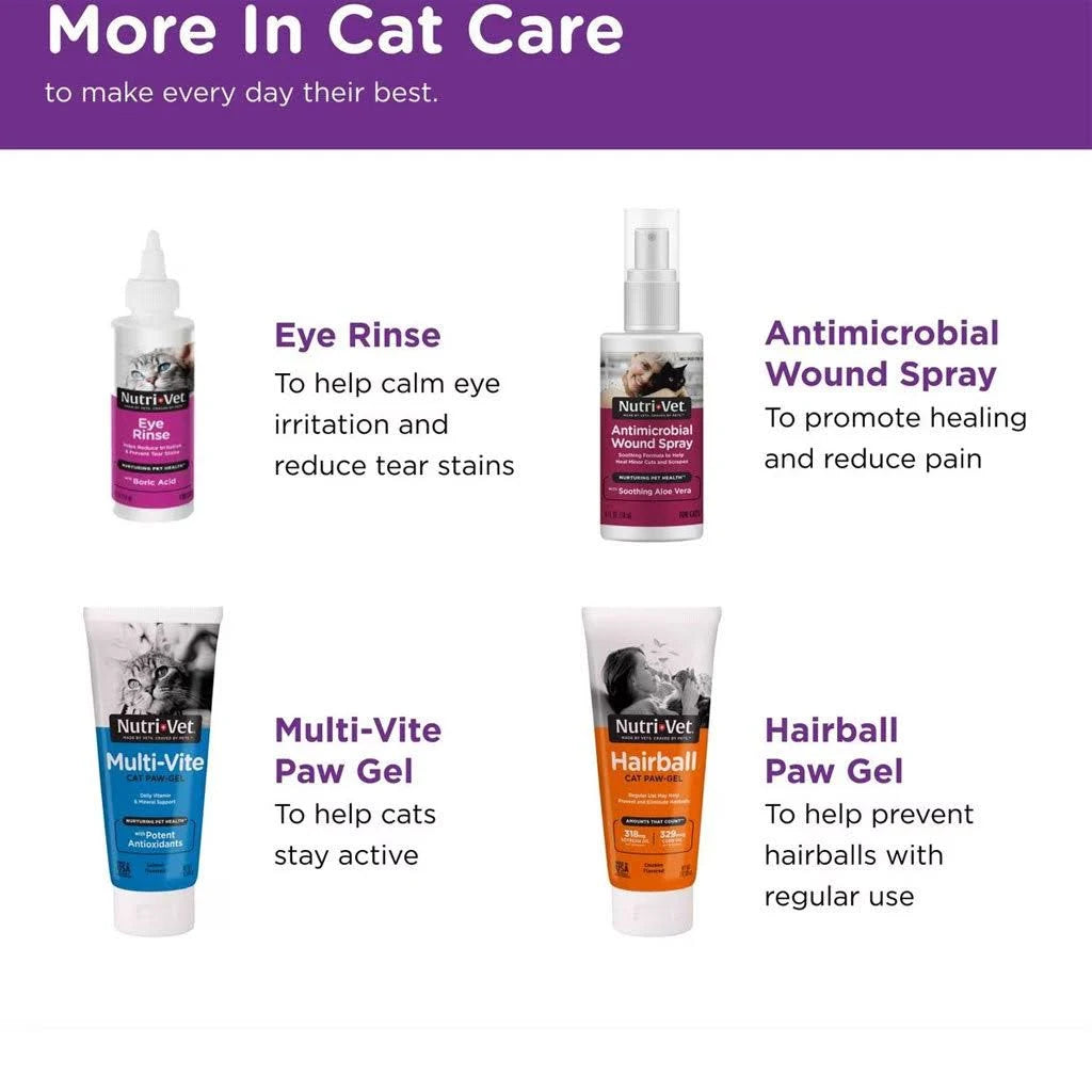 Nutri-Vet Uri-Ease Paw Gel for Cats Salmon 3oz