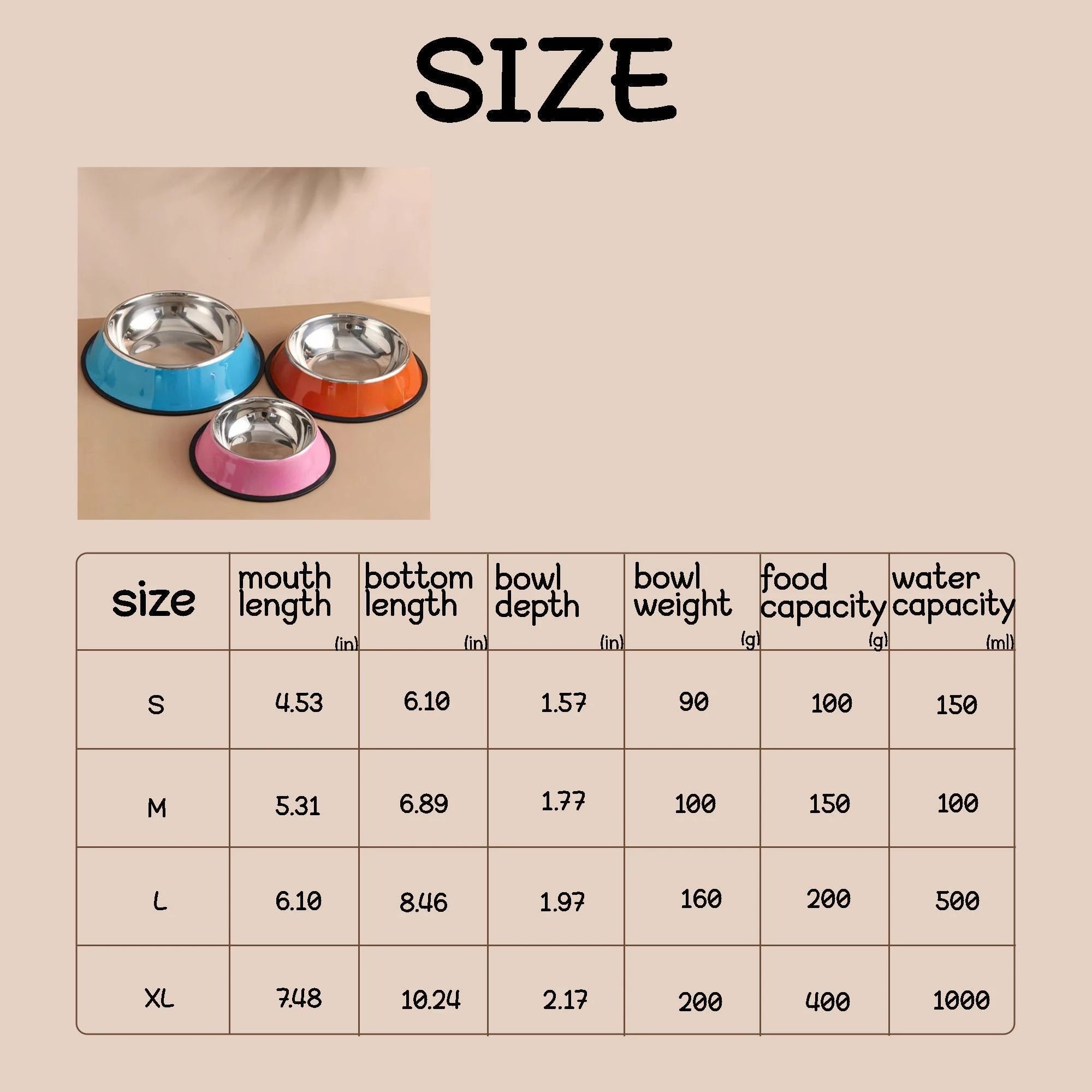 Personalised Pet Bowl, Stainless Steel Dog Bowl, Custom Pet Bowl, Gift for Pets ...