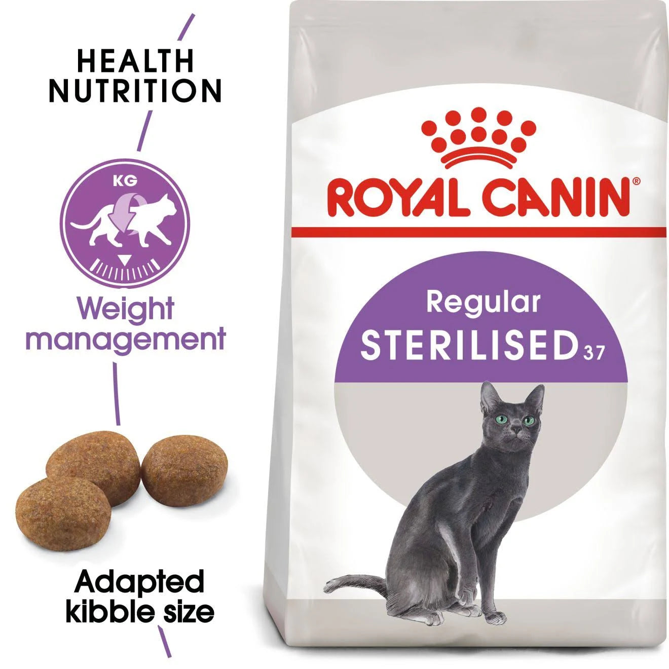 Royal Canin Sterilised 37 Adult Dry Cat Food 2kg