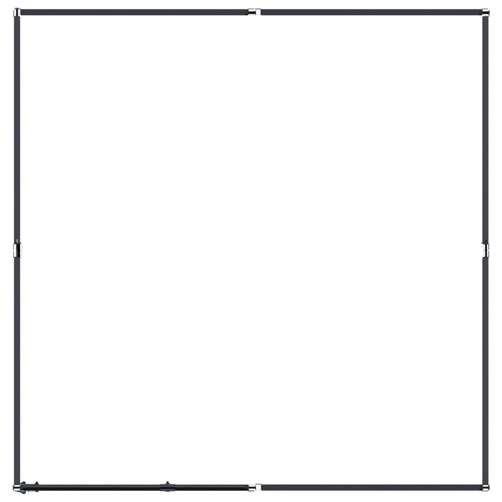 vidaXL Outdoor Dog Kennel Steel 18.43 m²