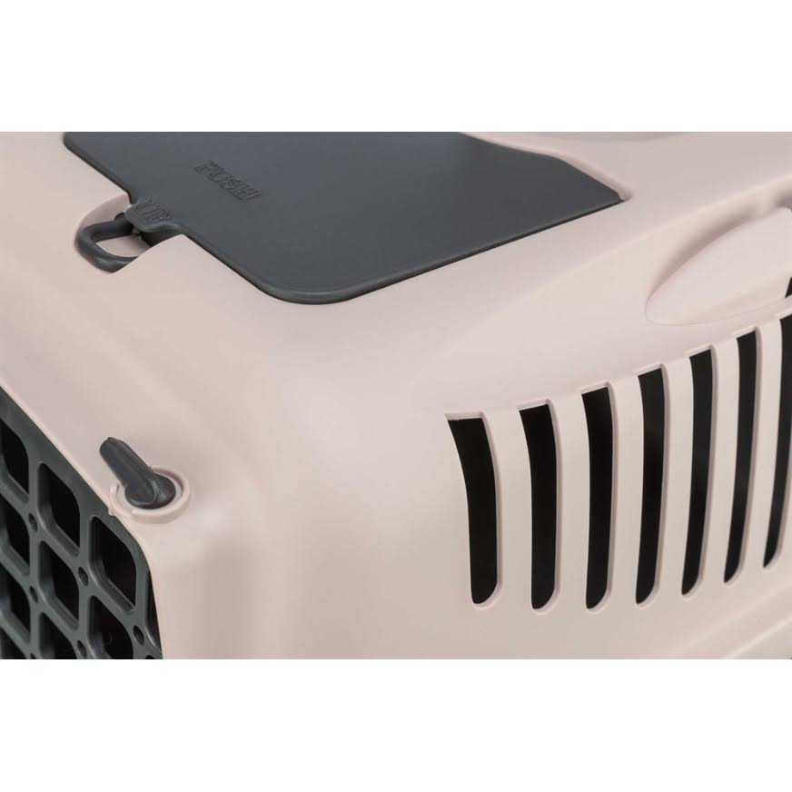 Trixie Capri Transport Box For Cats Dark Grey/Pastel Blue - 37X34X55cm