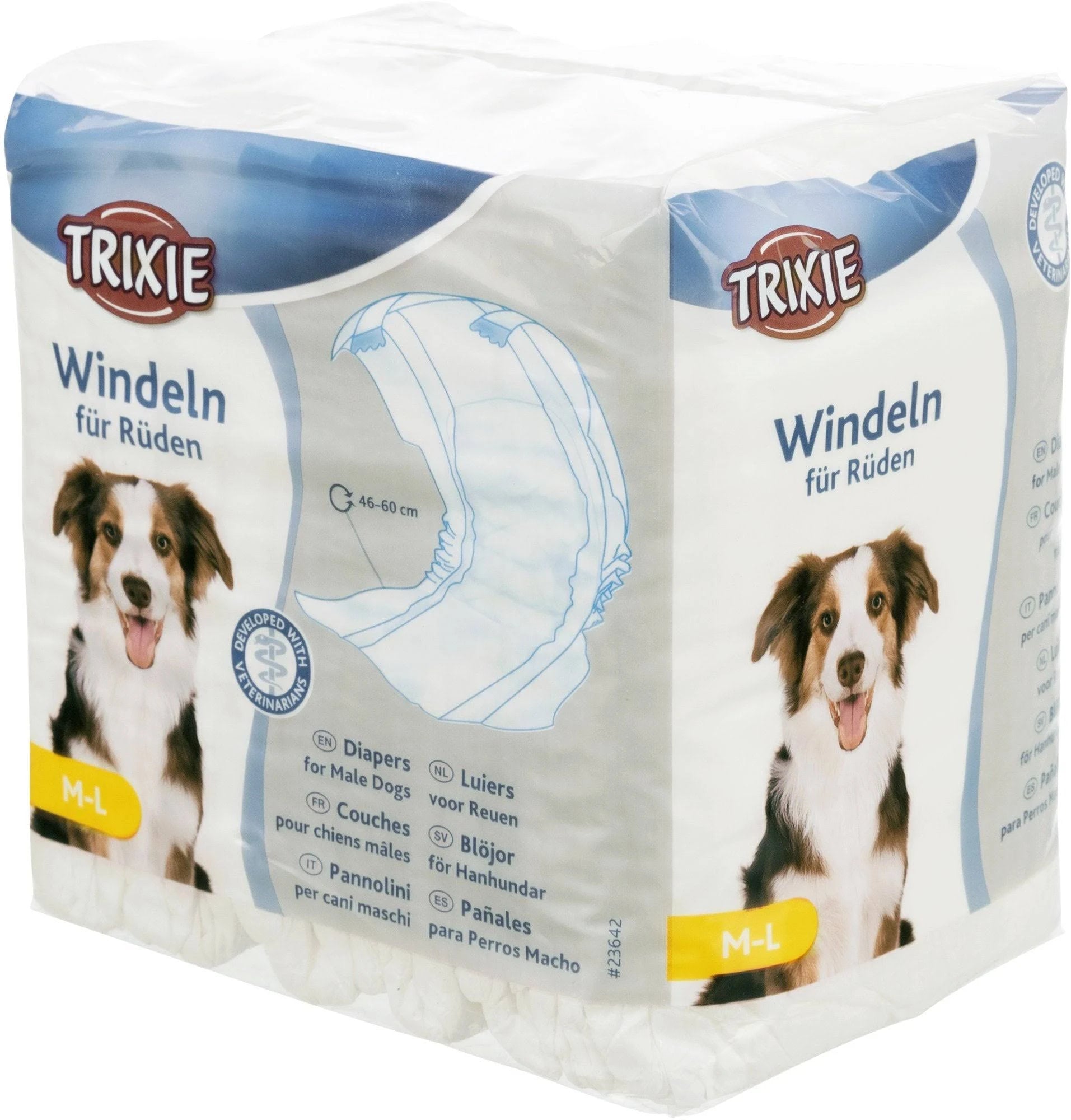 Trixie Diapers For Male Dogs S-M