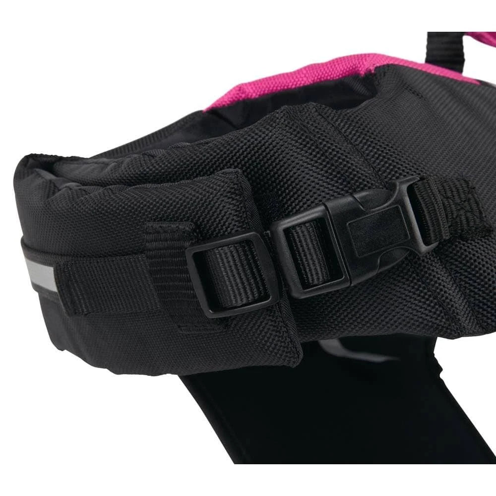 Bunty Adjustable Dog Life Jacket - Pink - Large