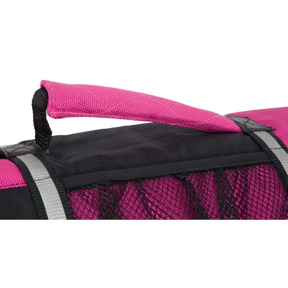 Bunty Adjustable Dog Life Jacket - Pink - Large