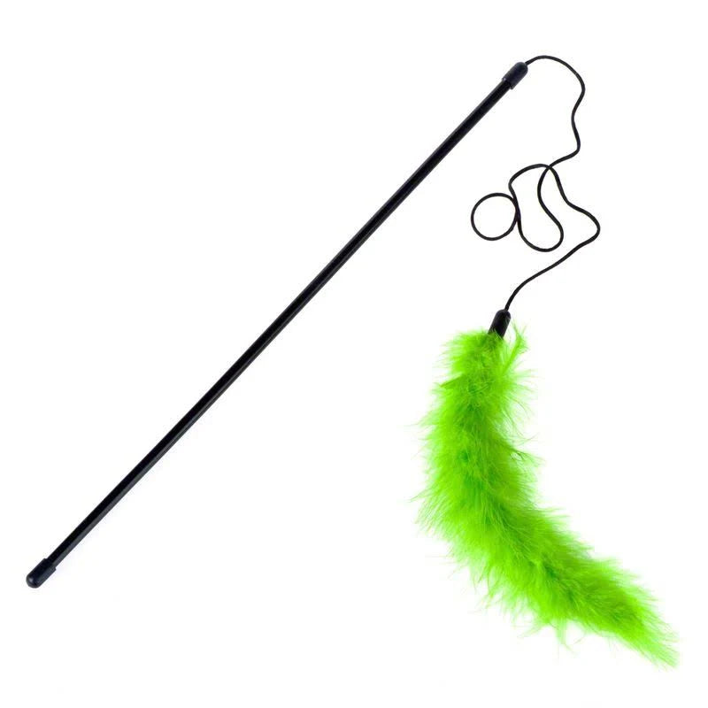 Feather Boa Cat Dangler Pole