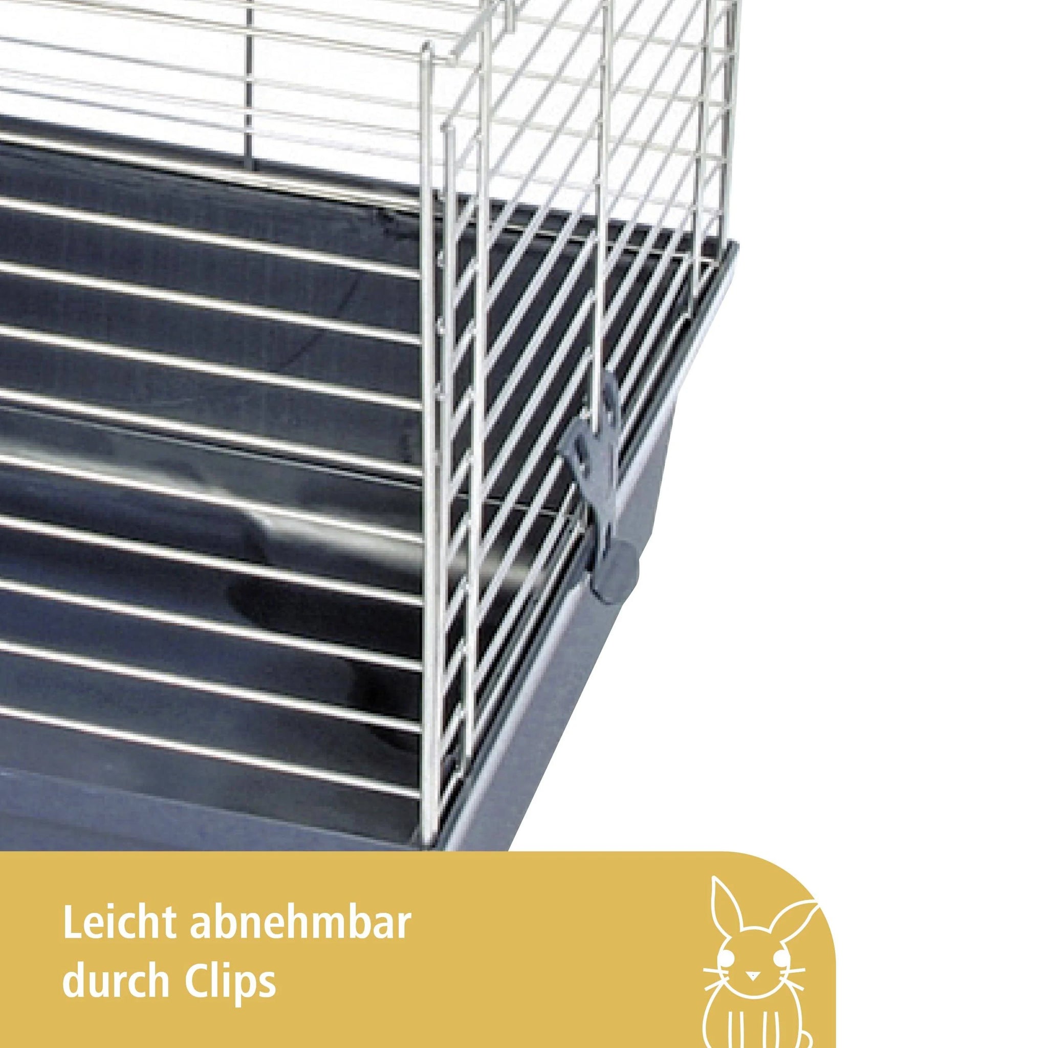 Kerbl Animal Cage Baldo Flat, 100 x 53 x 46 cm
