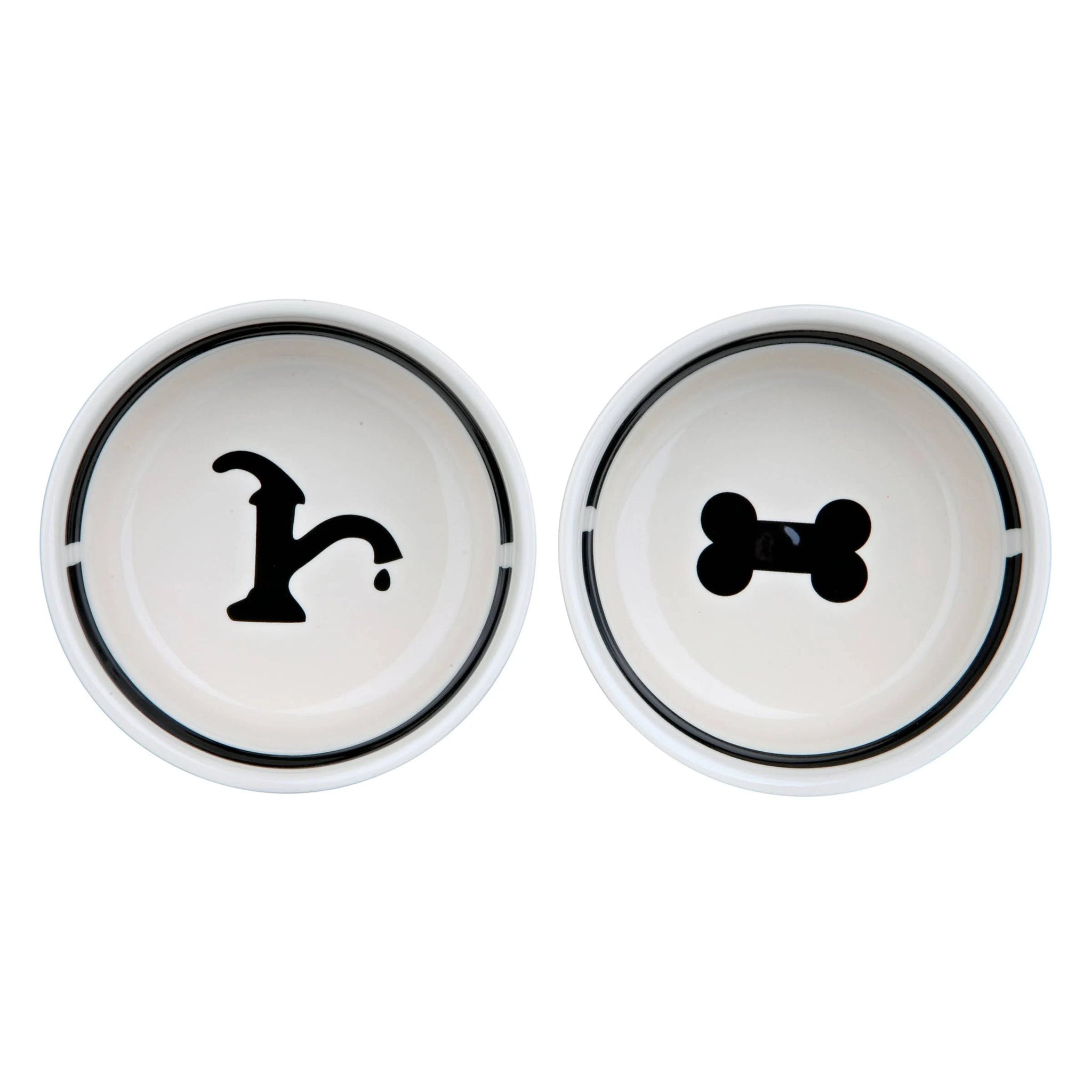 Trixie Eat On Feet Set Ceramic Bowl