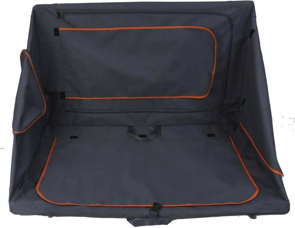 bitiba Deluxe Aluminium Folding Nylon Crate - Xl: 106 x 71 x 68.5 cm