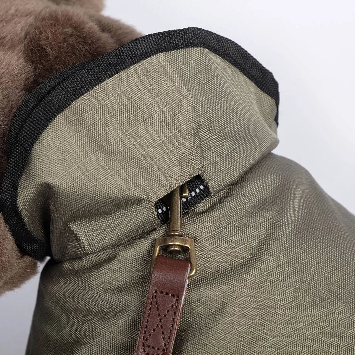 Danish Design 2-in-1 Dog Coat 30cm Khaki