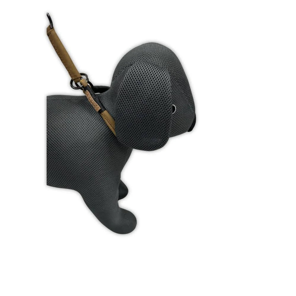 Trixie Be Nordic Semi-Choke Leather Collar For Dogs Brown - 35cmx5mm