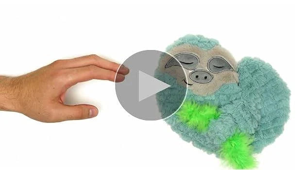 Petstages Purr Pillow Snoozin Sloth Soothing Plush Cat Toy