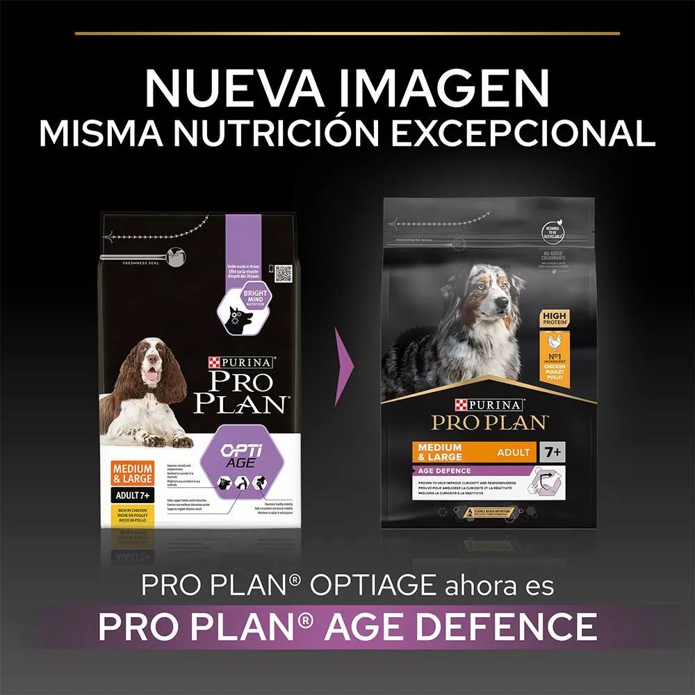 PURINA Pro Plan Age Defence Medium & Large Adult 7+ - dry dog food - 14kg
