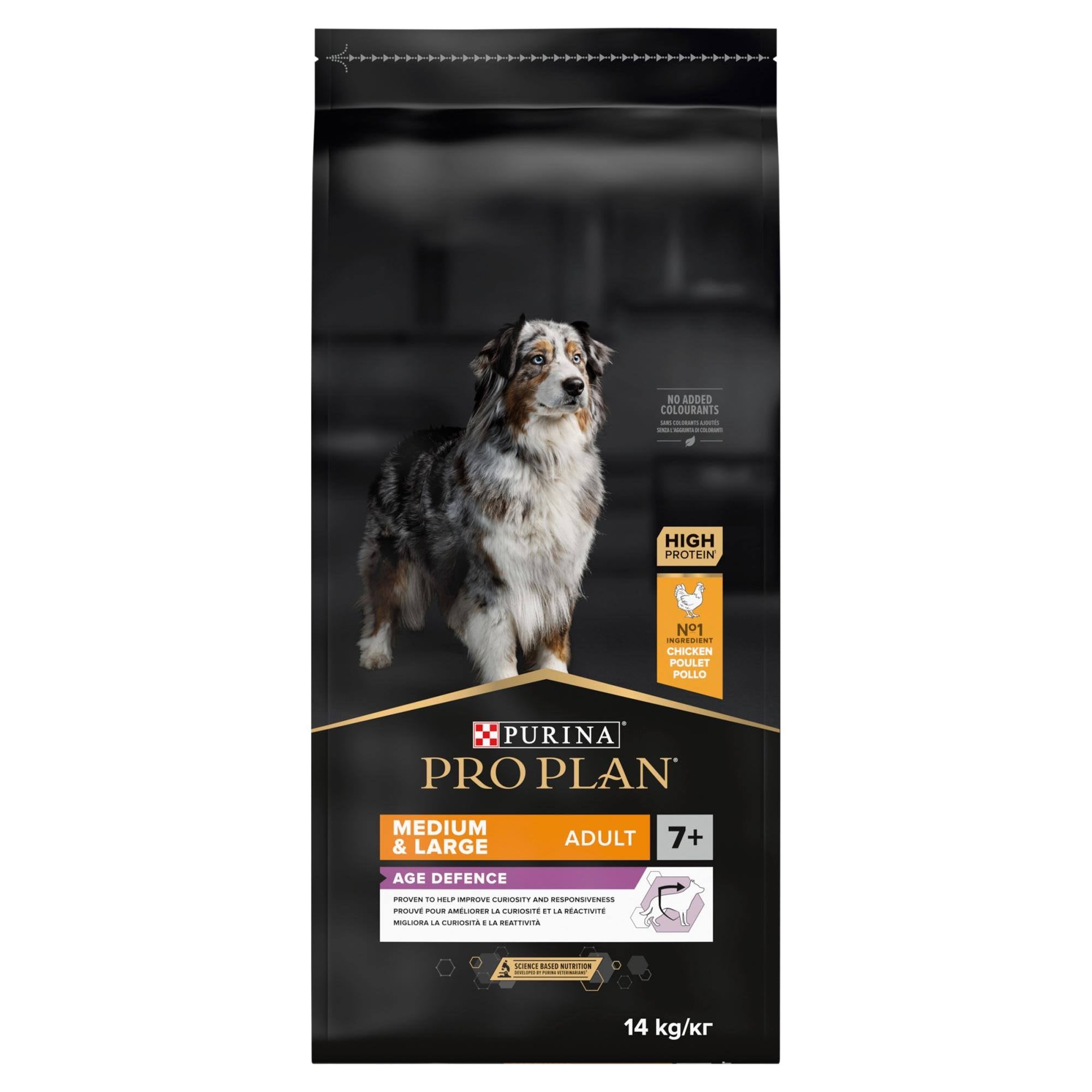 PURINA Pro Plan Age Defence Medium & Large Adult 7+ - dry dog food - 14kg