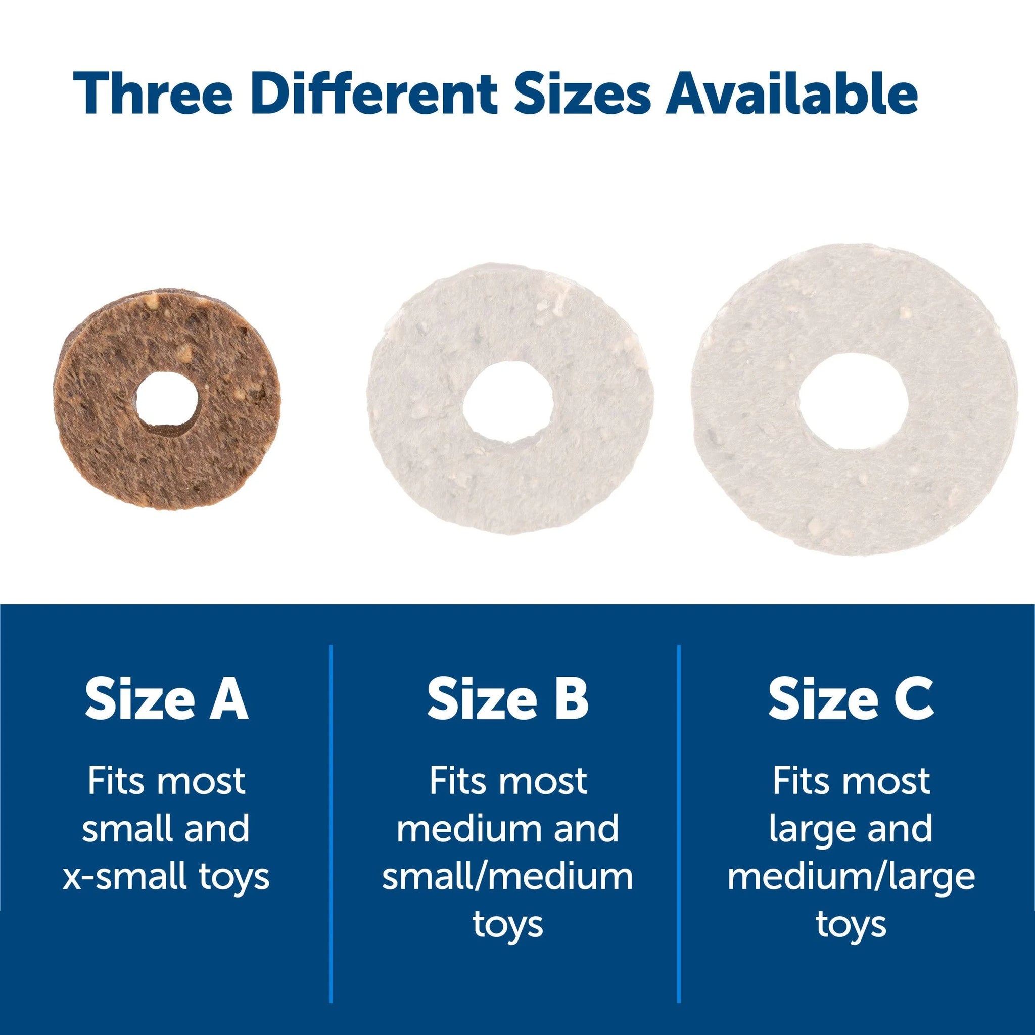 PetSafe Busy Buddy Rawhide Treat Rings | Petsmart