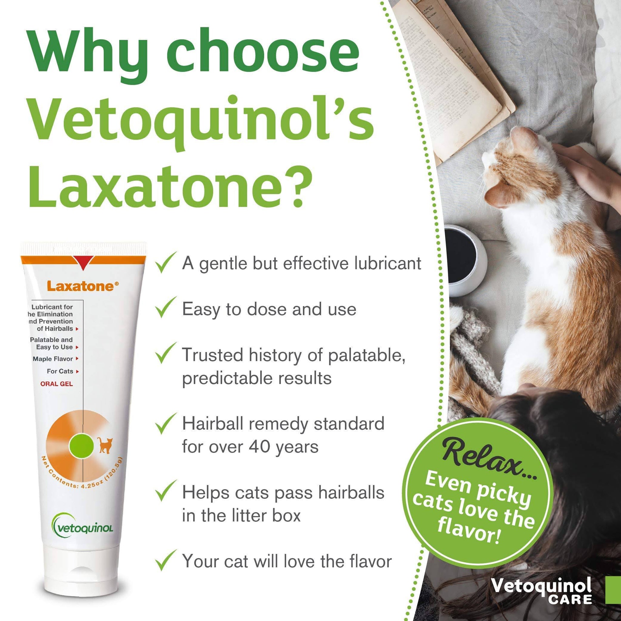Vetoquinol Laxatone Maple Flavor, 4.25oz