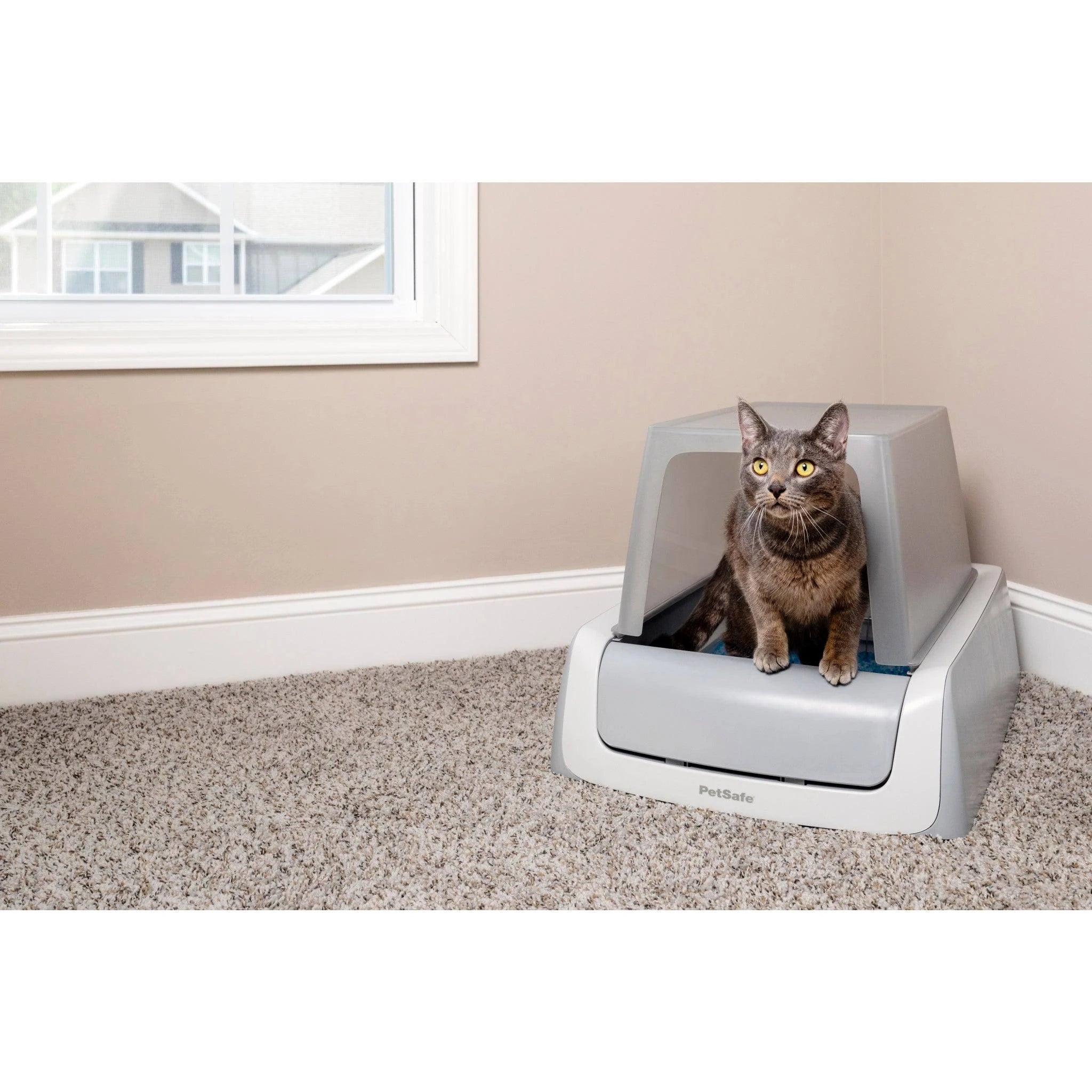 ScoopFree Covered Self-Cleaning Litter Box, Second Generation