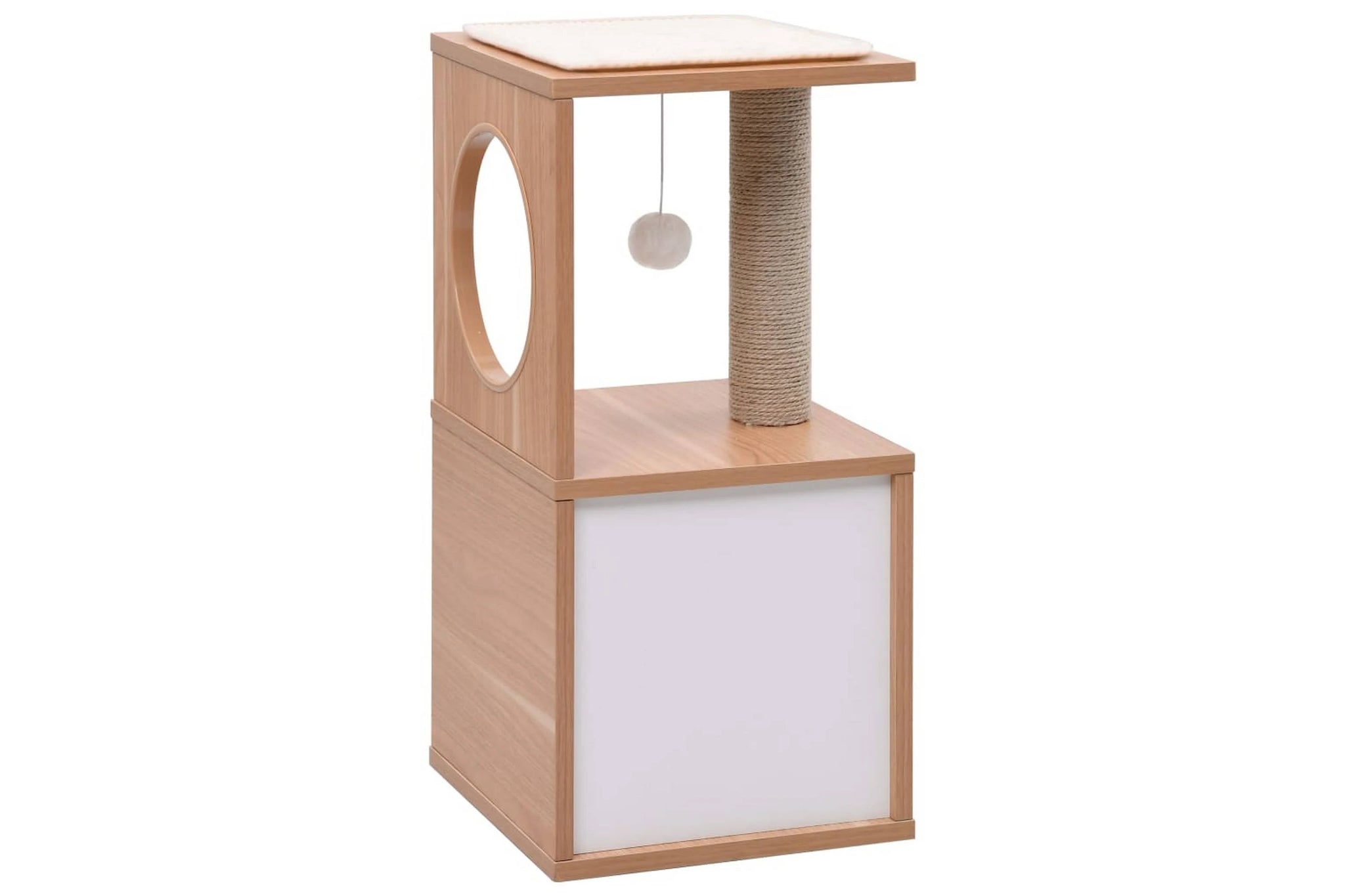 vidaXL Cat Tree with Sisal Scratching Mat 60 cm