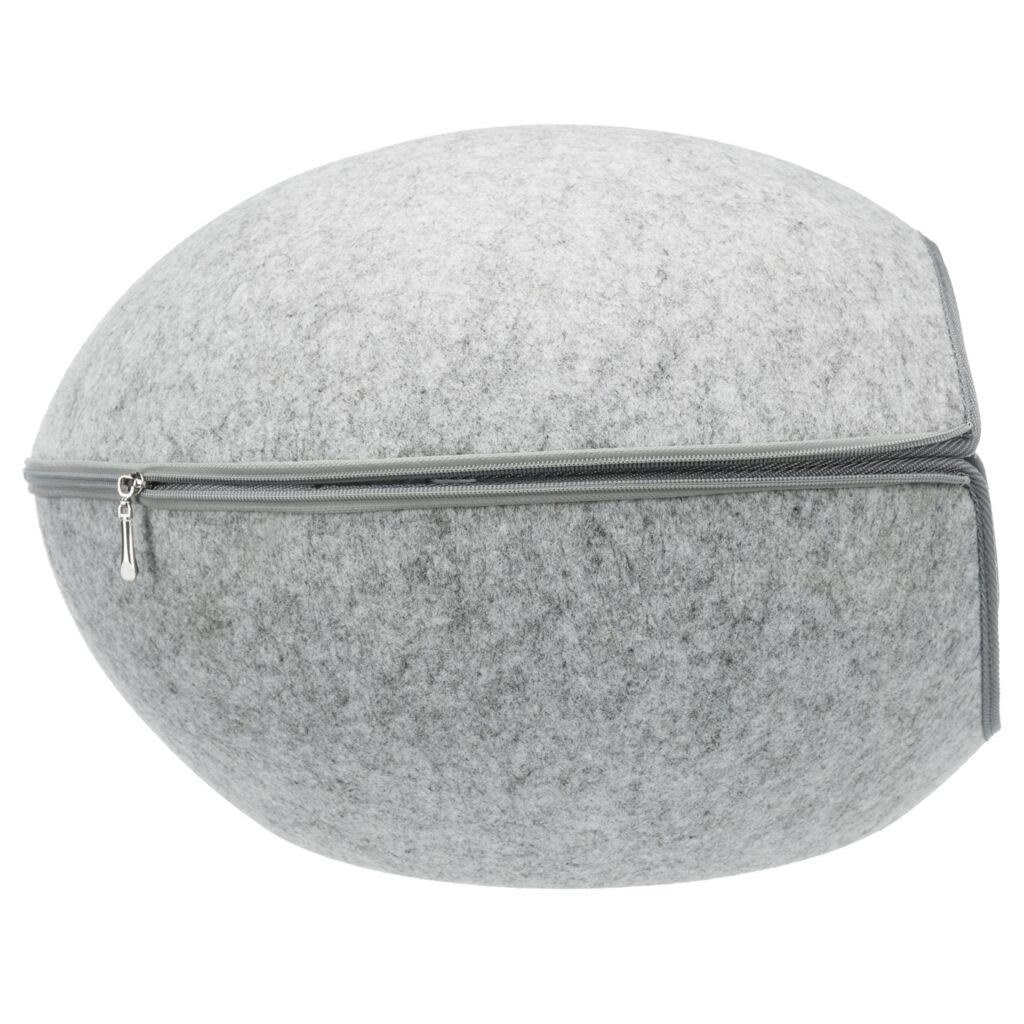 Trixie Luna Light Grey Cave For Dogs - 54cm
