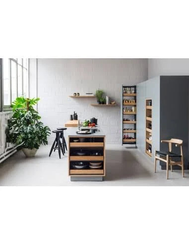 Peka Fioro 150mm Tall Kitchen Larder 1600-2000 Soft Closing