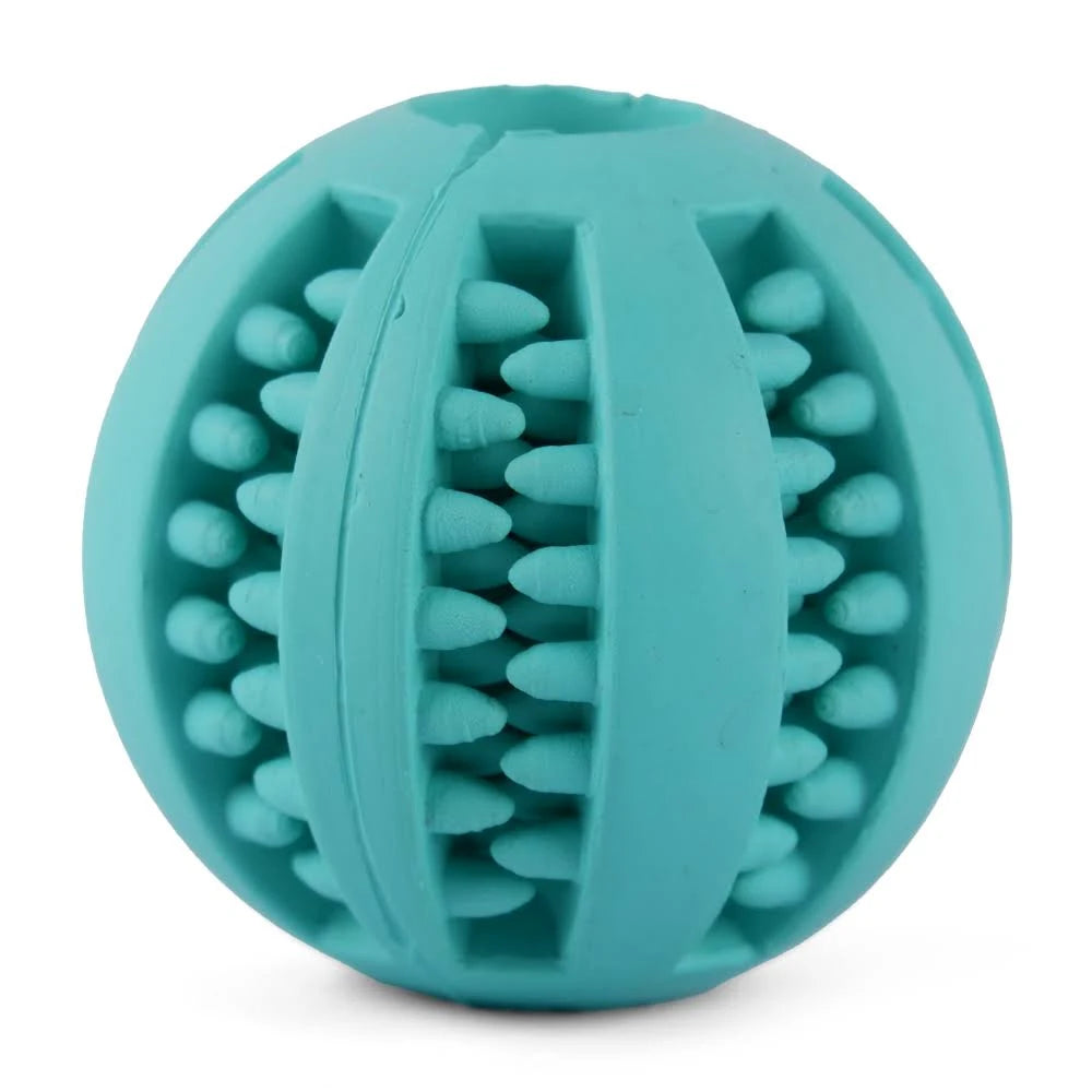 Denta Fun Ball Mint Flavour Natural Rubber Dog Toy - 5cm - Trixie