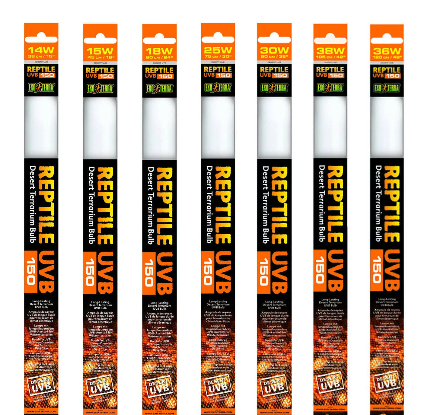 Exo Terra Reptile UVB 150 Tube 15W 18In