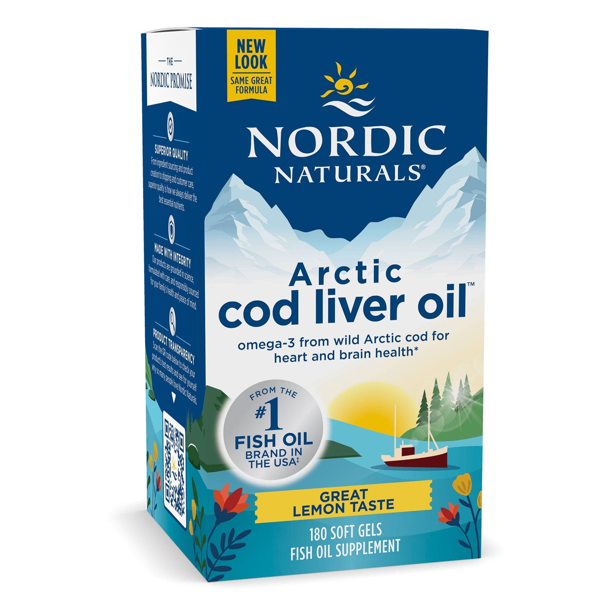Nordic Naturals Arctic Cod Liver Oil (473 ml) Orange