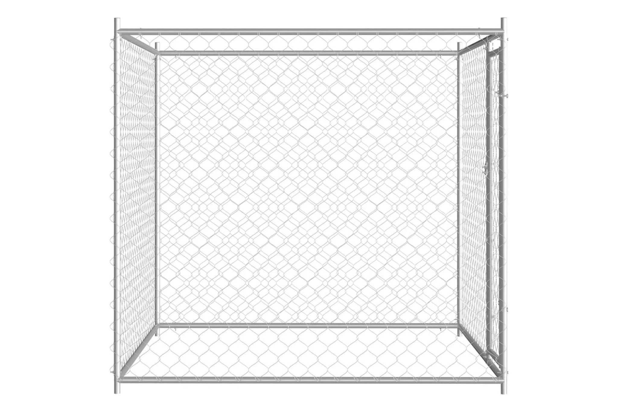 vidaXL Outdoor Dog Kennel 193x193x185 cm