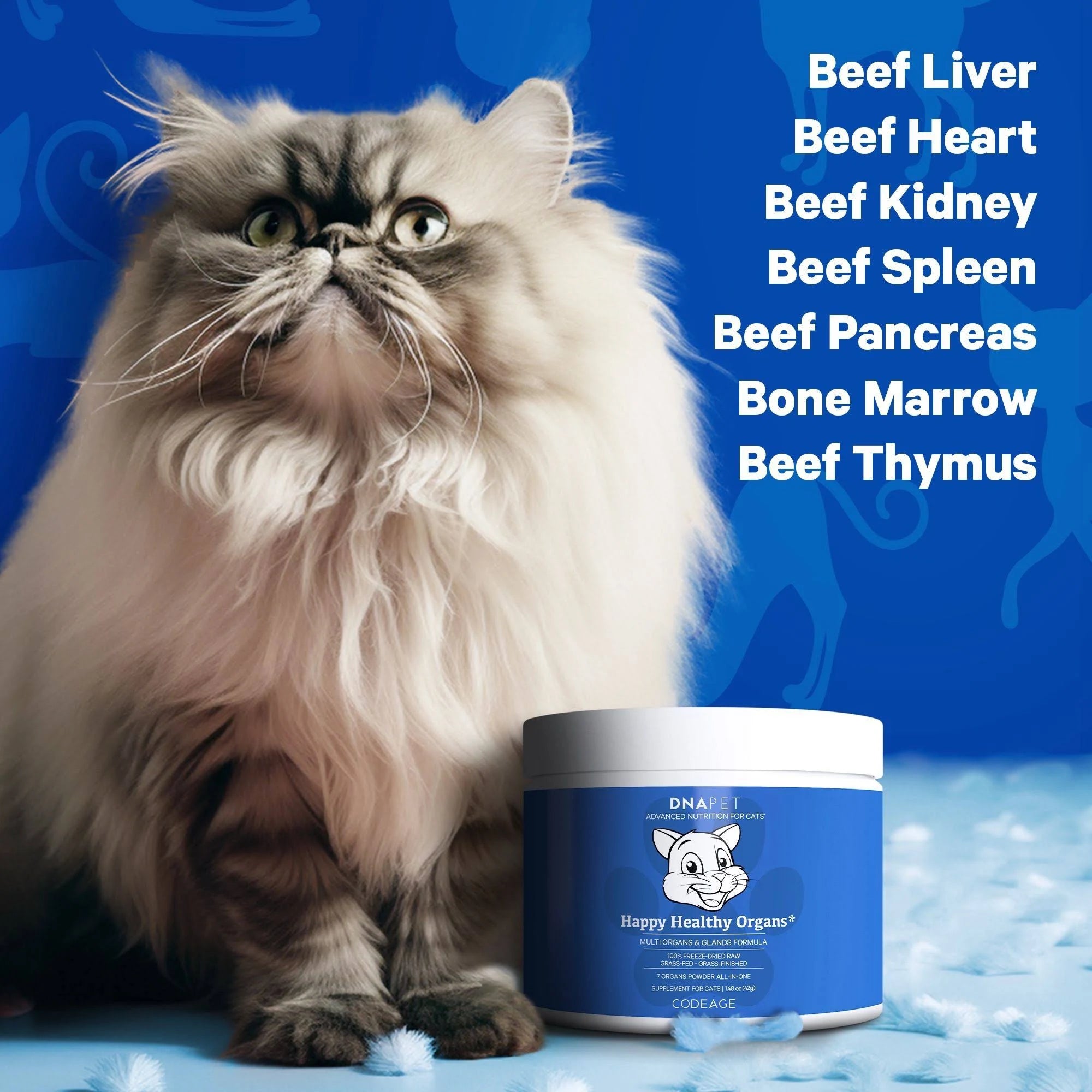 DNA Pet Happy Healthy Organs for Cats