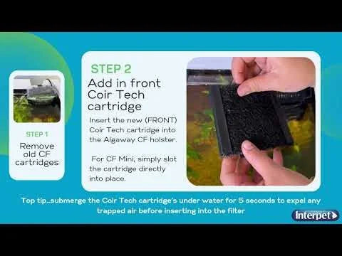 Interpet Internal Cartridge Filter CF Mini - 3 Month Service Kit