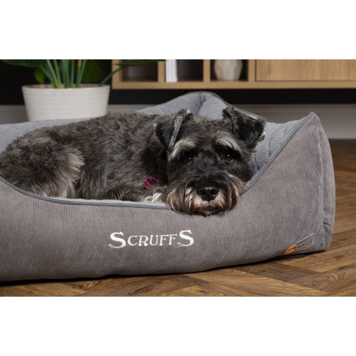 Scruffs Thermal Dog Box Bed - Grey Small