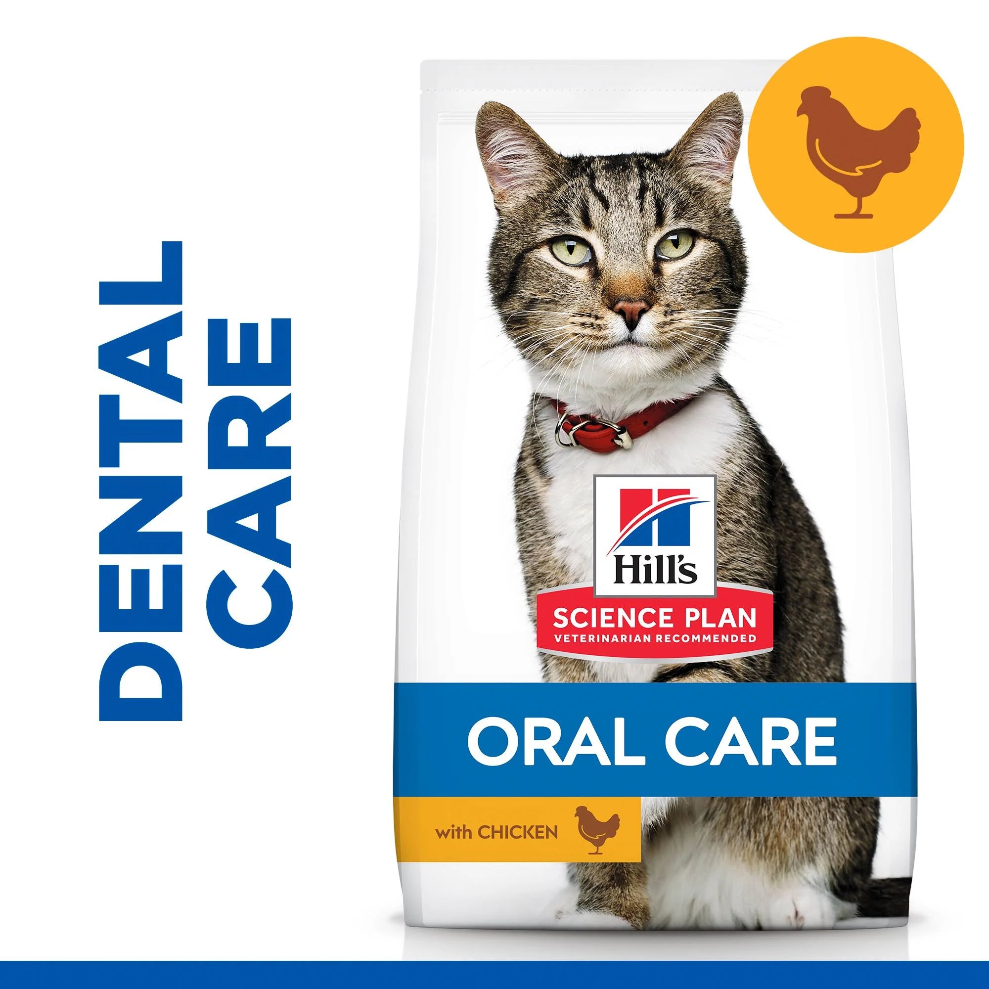 Hill's Cat Food Science Plan Feline Adult Oral Care Chicken (1.5kg)