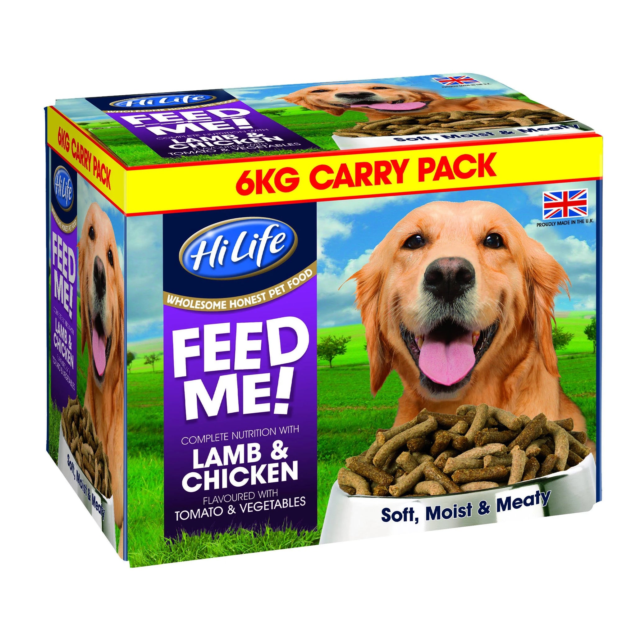 HiLife Feed Me! Lamb Chicken with Tomato and Vegetables Dog Food 6kg