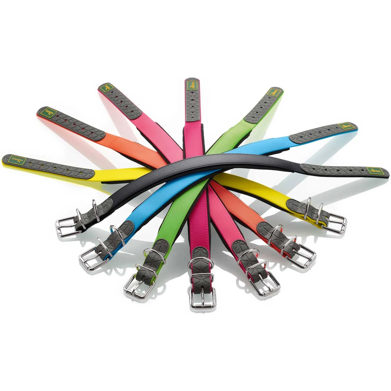 Hunter Convenience Comfort Dog Collar Orange 22-30 cm