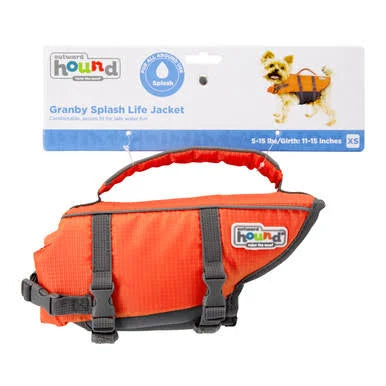 Outward Hound Granby Splash Pink Dog Life Jacket, XS