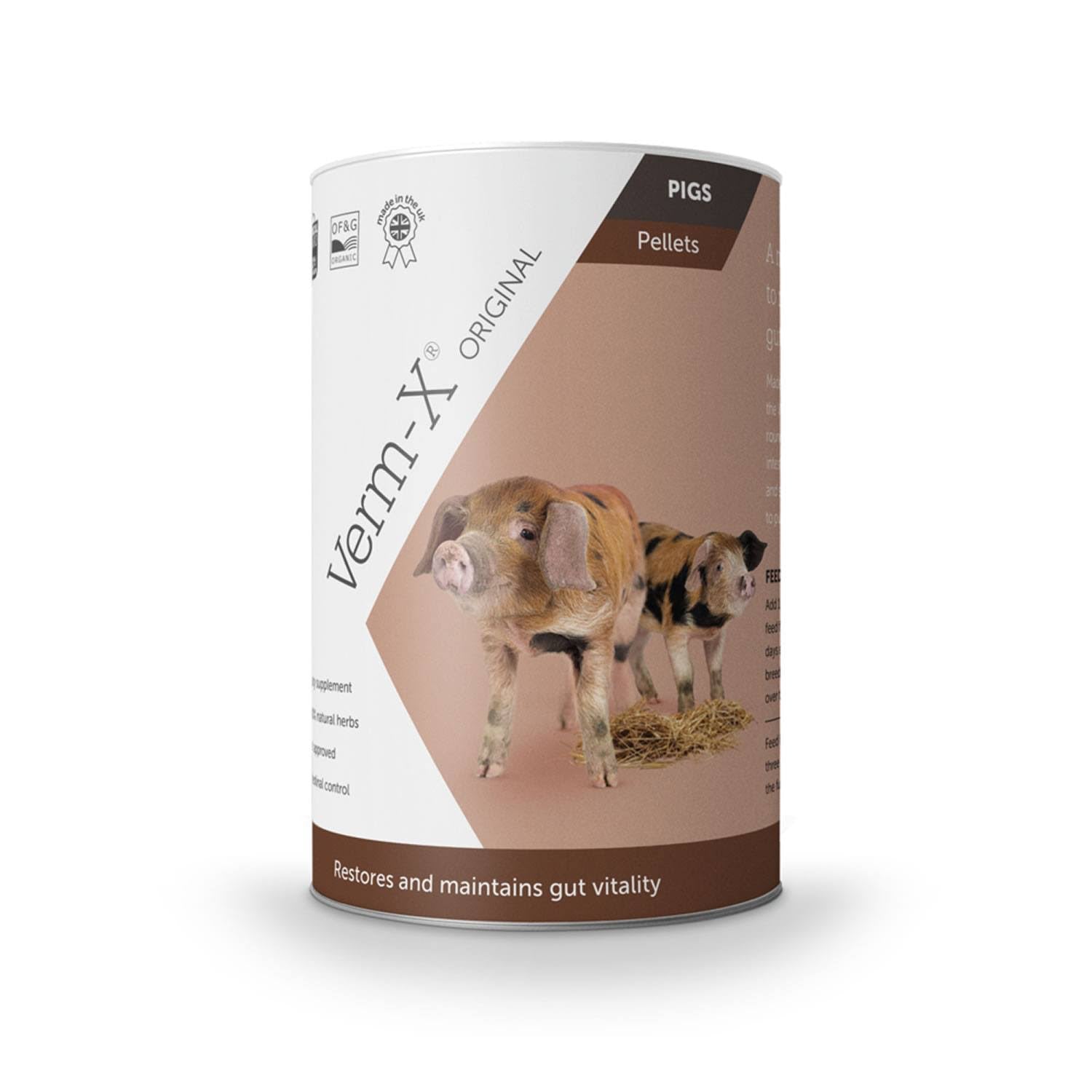 Verm-X Herbal Pellets For Sheep & Goats - 2.25 kg Tub