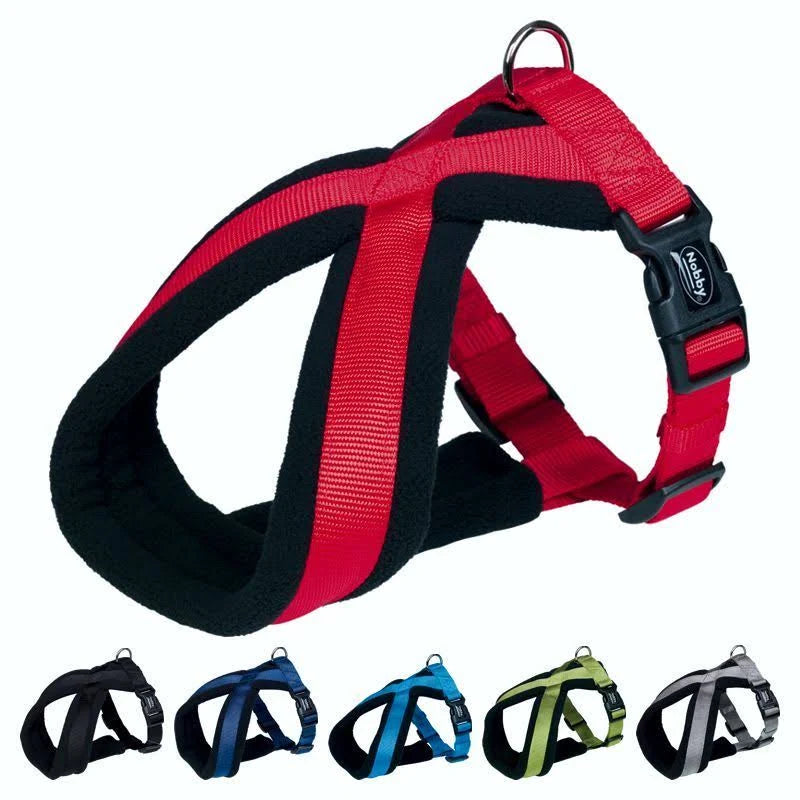 Nobby Classic Comfort Harness, 35-50 cm x 25-50 mm, Blue