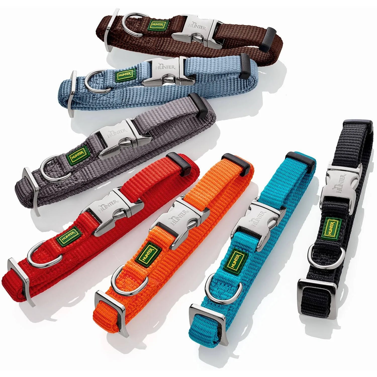 Hunter Alu-Strong Dog Collar Orange 45-65 cm S6102623